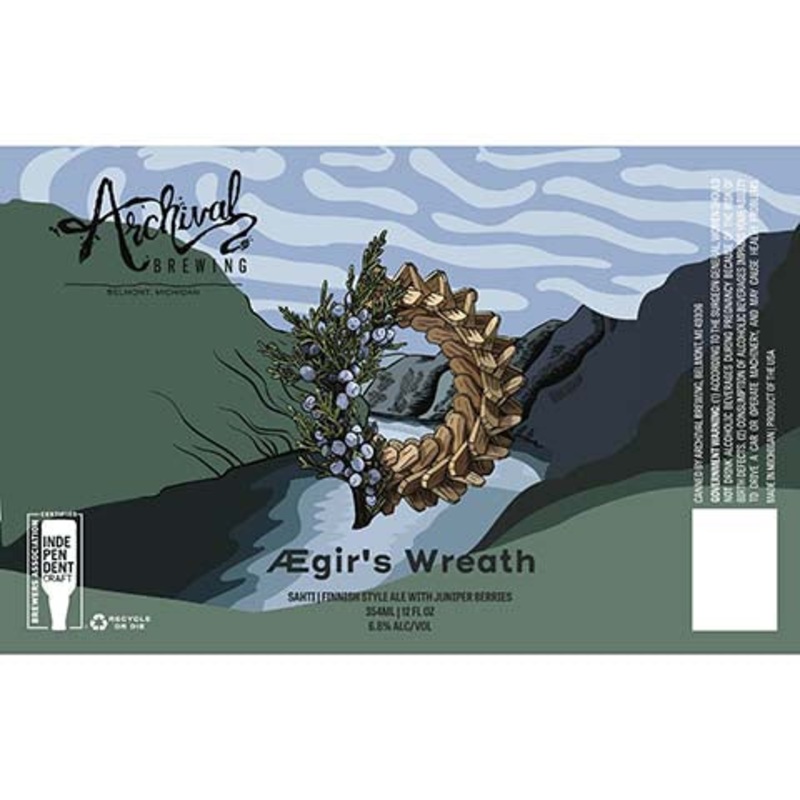 Archival AEgir’s Wreath Finnish Ale 12OZ SINGLE CAN