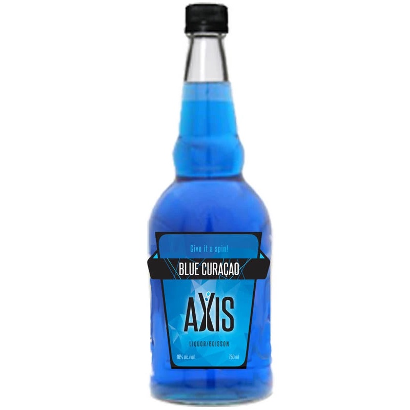 AXIS BLUE CURACAO LIQUEUR 750ML @ Windermere [1009172] 750 ml