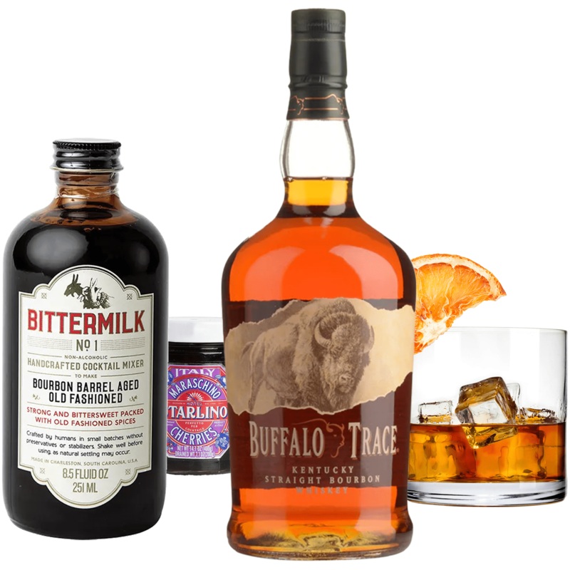 Buffalo Trace Old Fashioned Gift Set Cheers to You