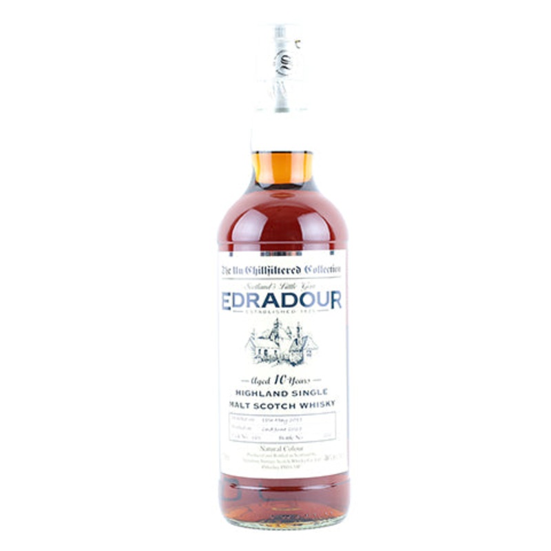 Edradour 10yr Signatory Vintage The Un-Chillfiltered Collection Single Malt Scotch Whisky 750ML BTL
