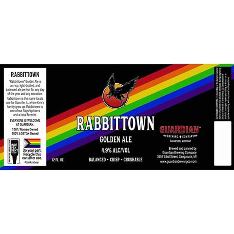 Guardian Rabbitown Golden Ale 12OZ SINGLE CAN