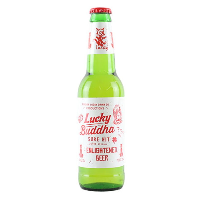 Lucky Buddha Enlightened Beer 12OZ SINGLE BTL