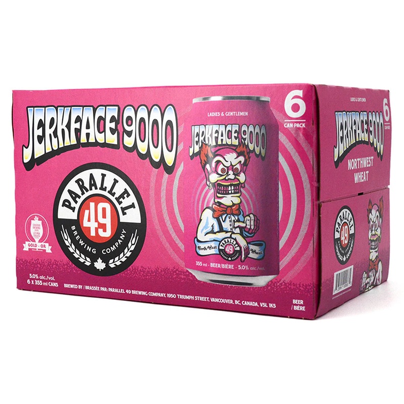 PARALLEL 49 JERKFACE 9000 WHEAT ALE 355ML 6PK CAN @ MacTaggart Ridge [1005280] 2130 ml