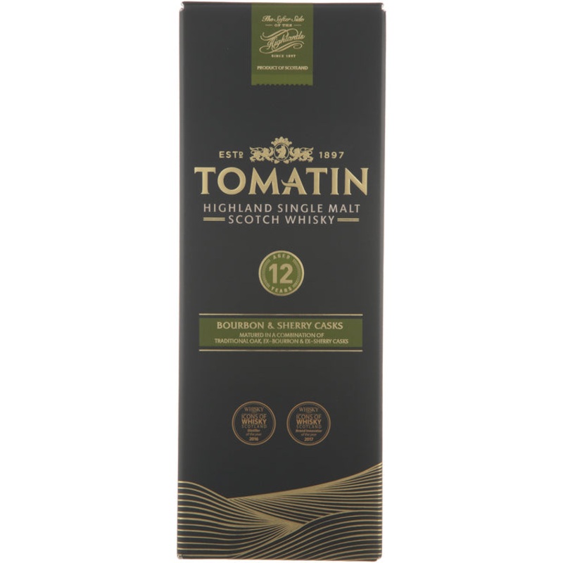 TOMATIN SINGLE MALT SCOTCH 12 YR 86 750ML 750ML