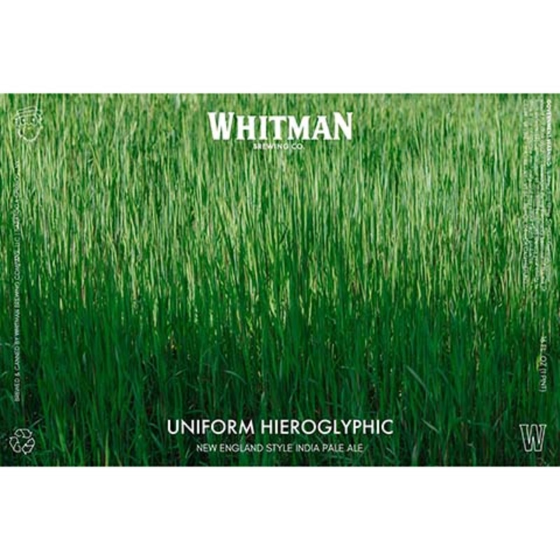 Whitman Uniform Hieroglyphic IPA 16OZ SINGLE CAN
