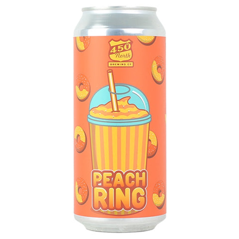 450 North Peach Ring Slushy XL Sour Ale 16OZ SINGLE CAN