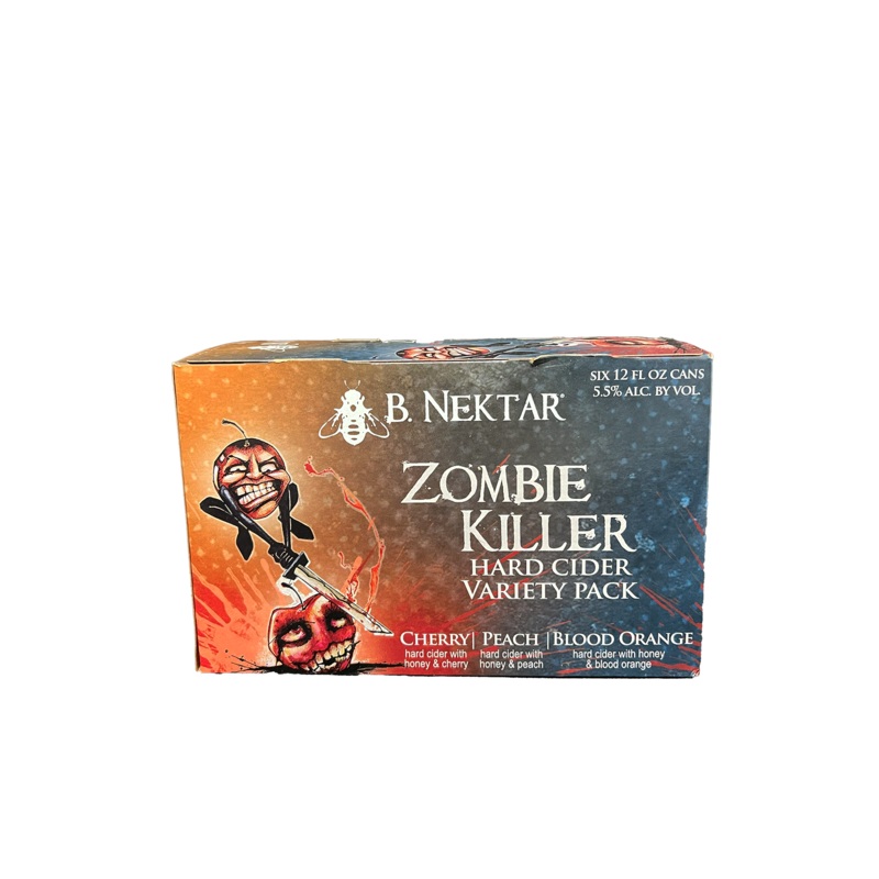 B Nektar Hard Cider Zombie Killer Variety 6 Pack Cans