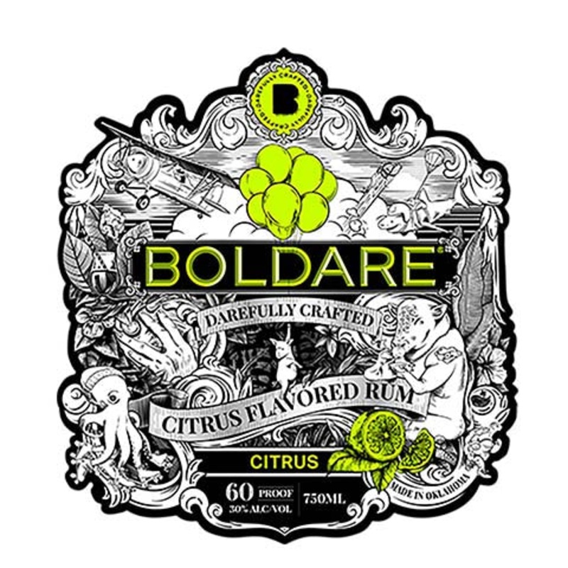 Boldare Citrus Rum 750ML BTL
