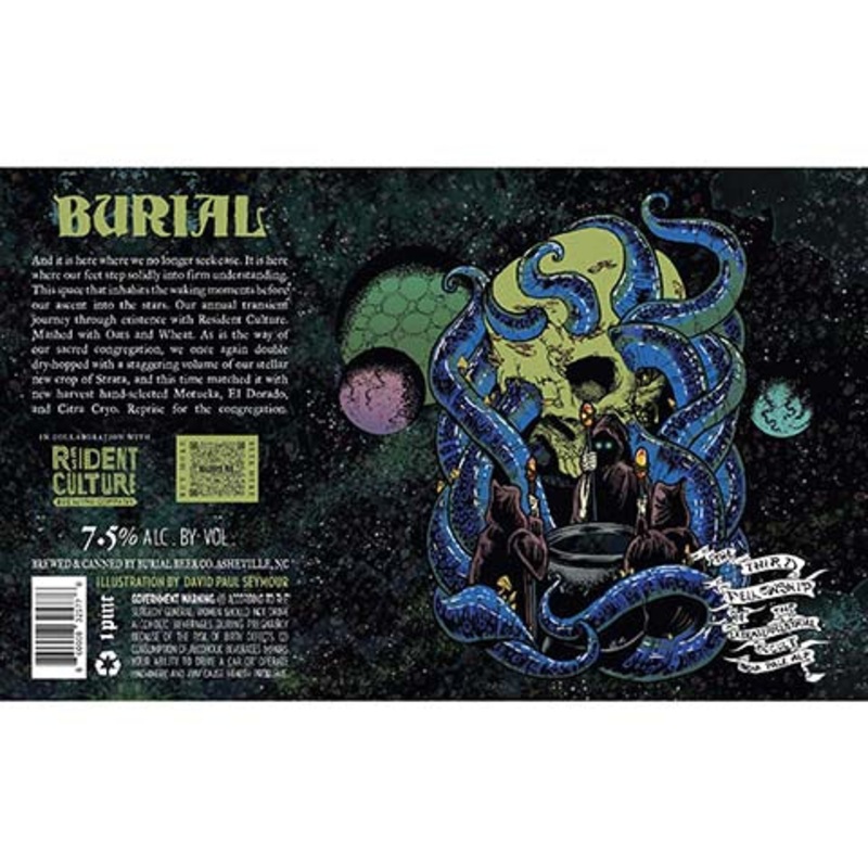 Burial The Third Fellowship Of The Extraterrestrial Occult IPA 16OZ SINGLE CAN