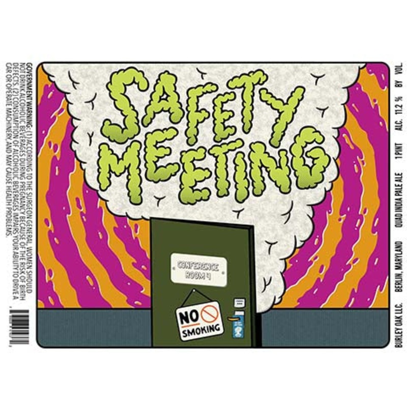 Burley Oak Safety Meeting Quad IPA 16OZ SINGLE CAN