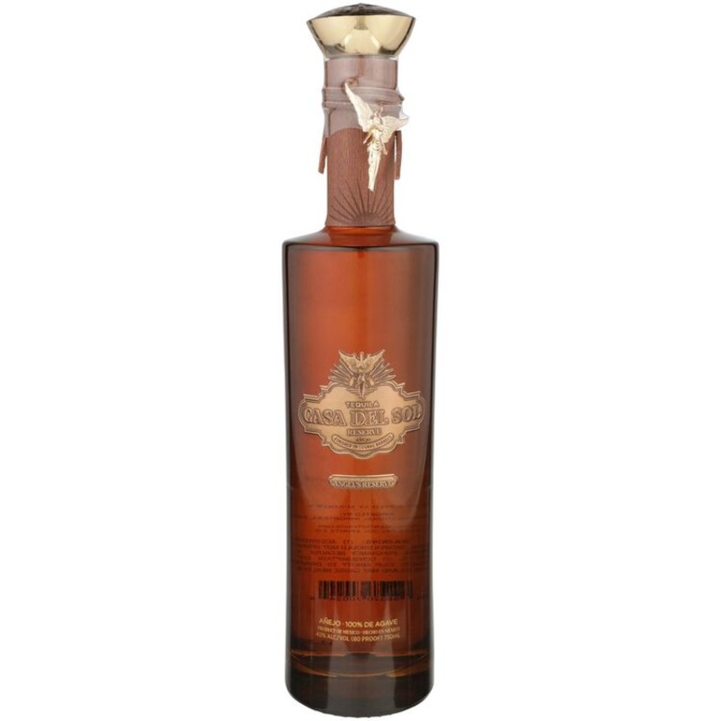 Casa Del Sol Tequila Anejo Angels Reserve 11:11 Finished In Cognac Barrels 80 750ML 750ML