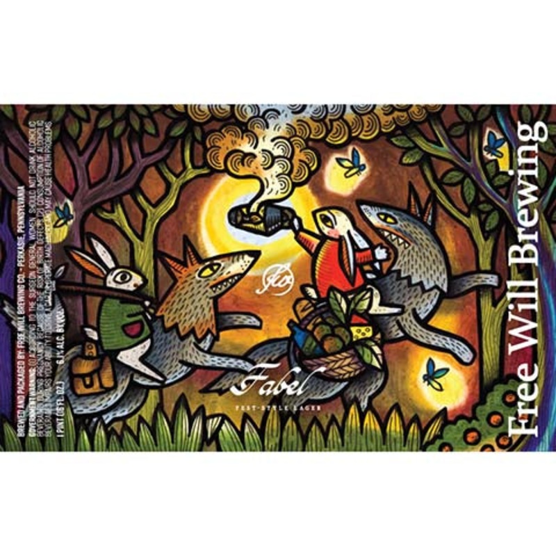 Free Will Brewing Fabel Fest-Style Lager 16OZ SINGLE CAN
