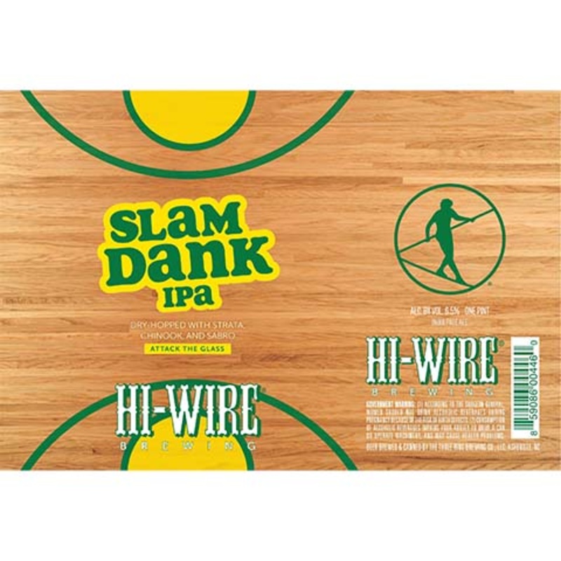 Hi-Wire Slam Dank IPA 16OZ SINGLE CAN