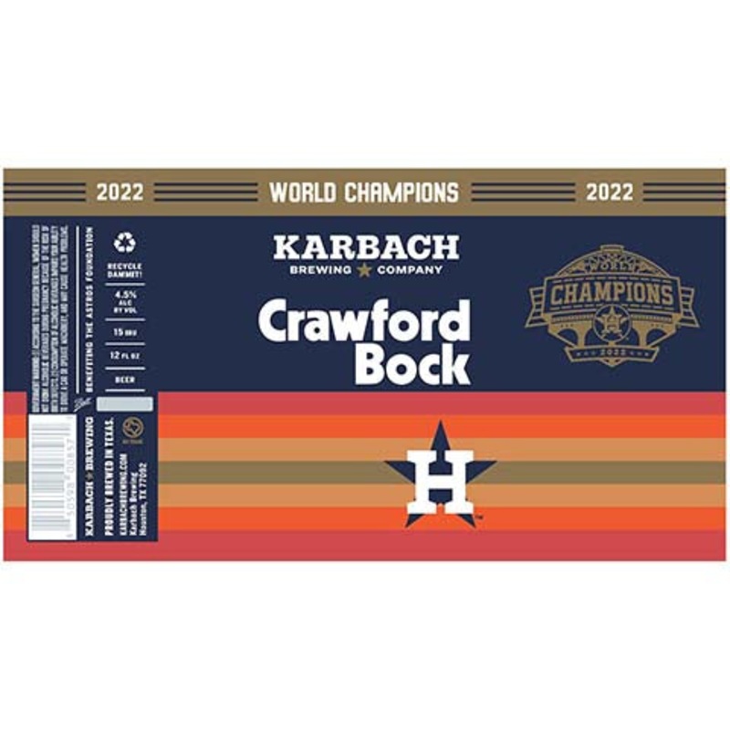 Karbach Crawford Bock 12OZ SINGLE CAN
