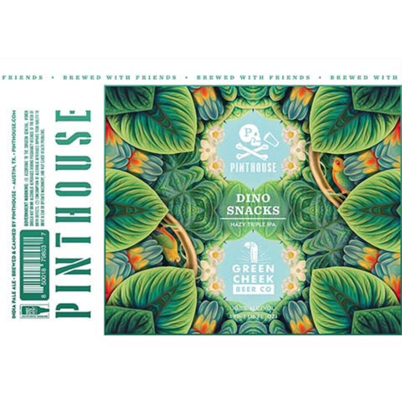 Pinthouse Dino Snacks Hazy TIPA 16OZ SINGLE CAN