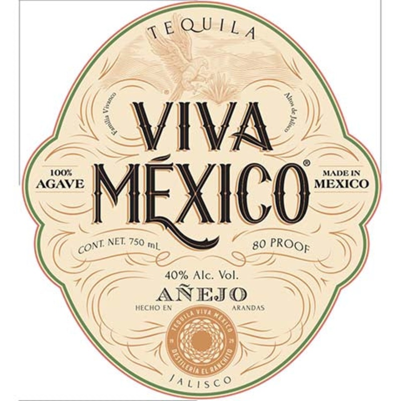 Viva Mexico Anejo Tequila 750ML BTL