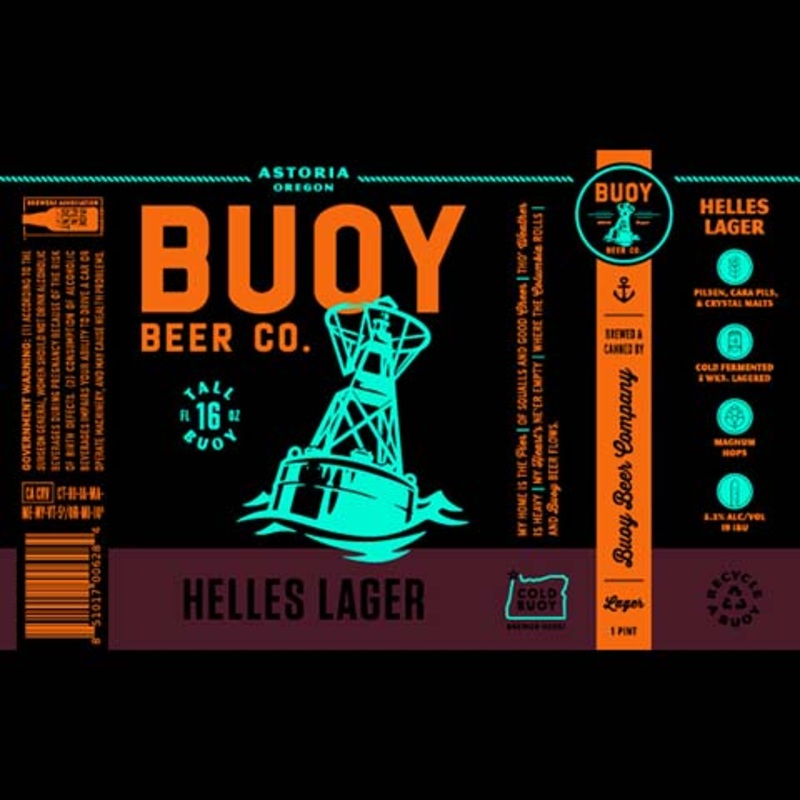 Buoy Helles Lager 16OZ SINGLE CAN