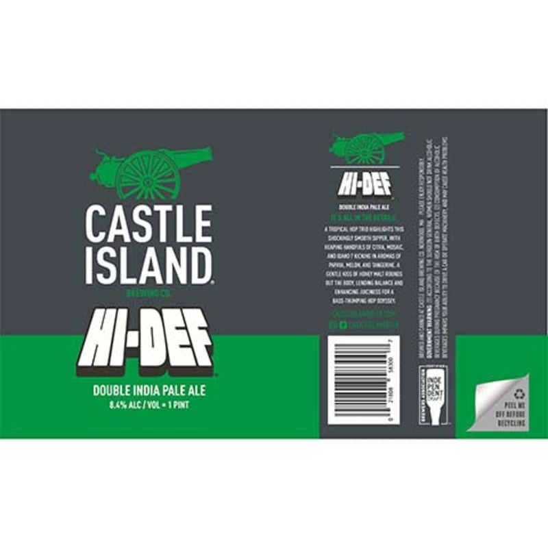 Castle Island Hi-Def DIPA 16OZ SINGLE CAN