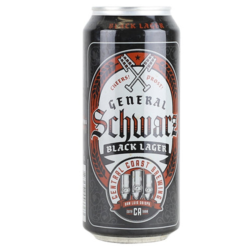 Central Coast General Schwarz Dark Lager 16OZ SINGLE CAN