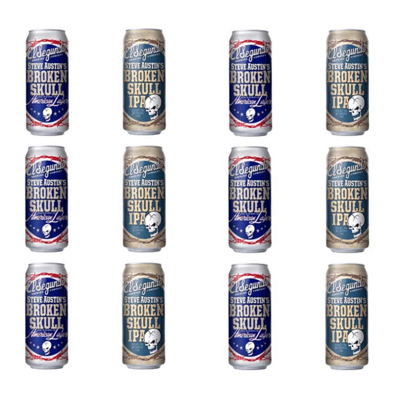 El Segundo Steve Austin’s Broken Skull Gift Box Set 12PK