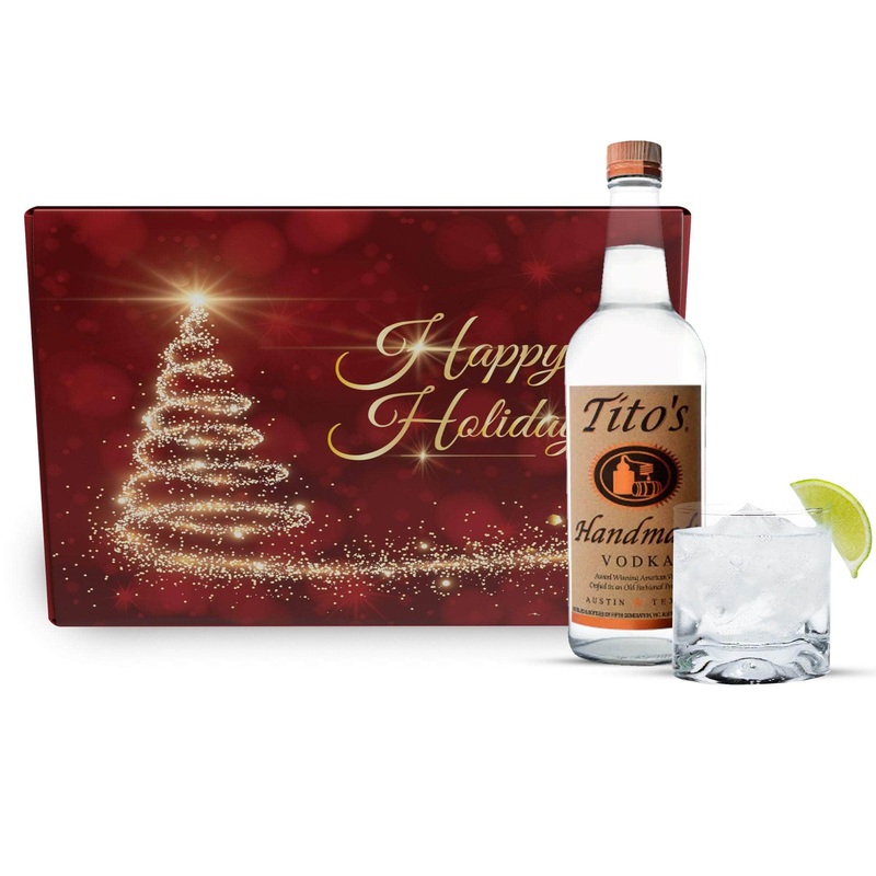 Happy Holidays Gift Basket – Choose Your Spirits Captain Morgan Spiced Rum
