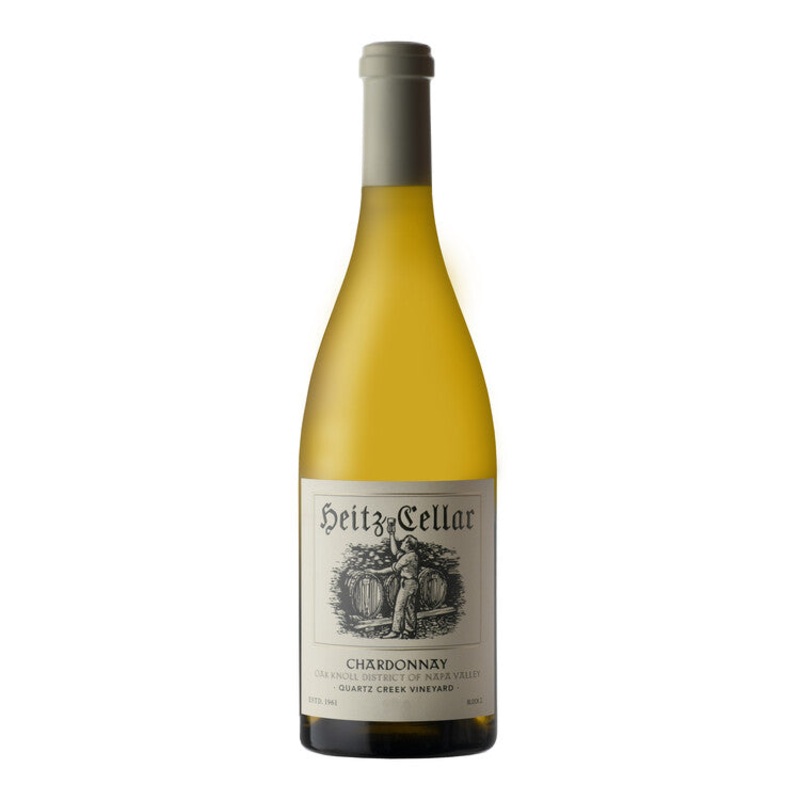 HEITZ CELLAR CHARDONNAY QUARTZ CREEK VINEYARD OAK KNOLL DISTRICT 2020 750ML 750ML