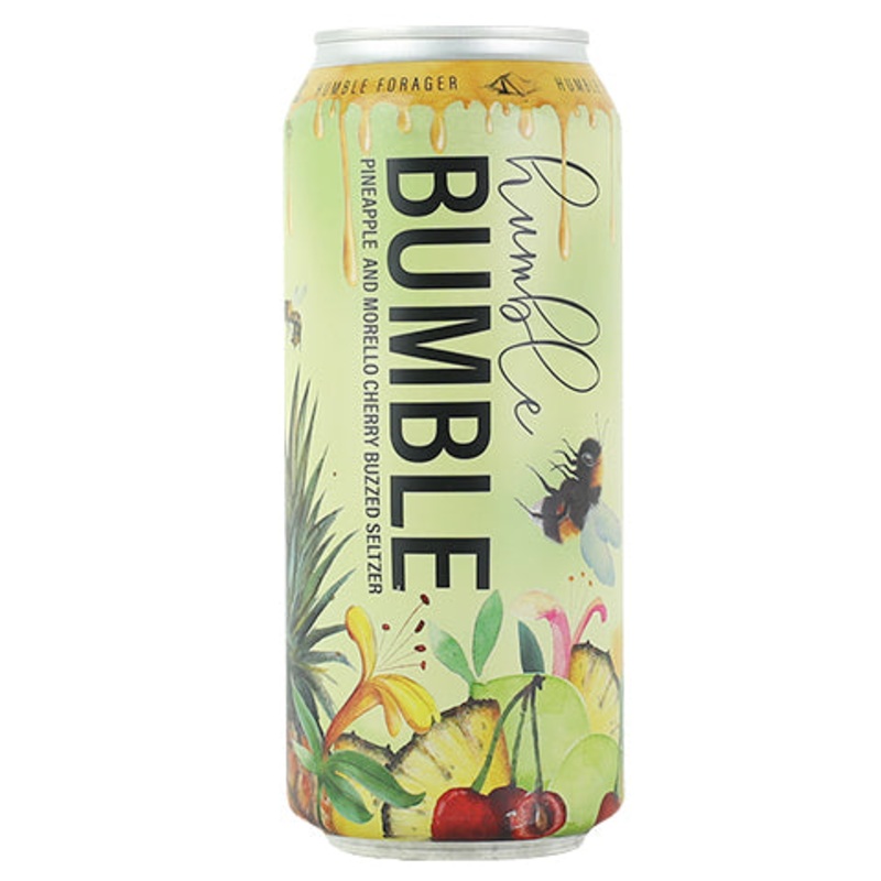 Humble Forager Humble Bumble V8: Pineapple and Morello Cherry Seltzer 16OZ SINGLE CAN