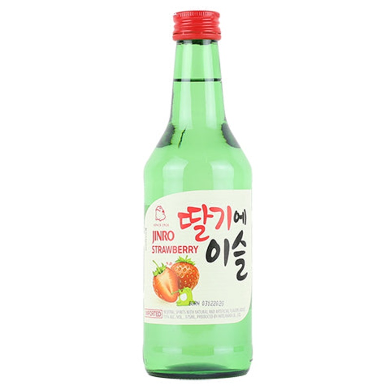 Jinro Strawberry Soju 375ML BTL
