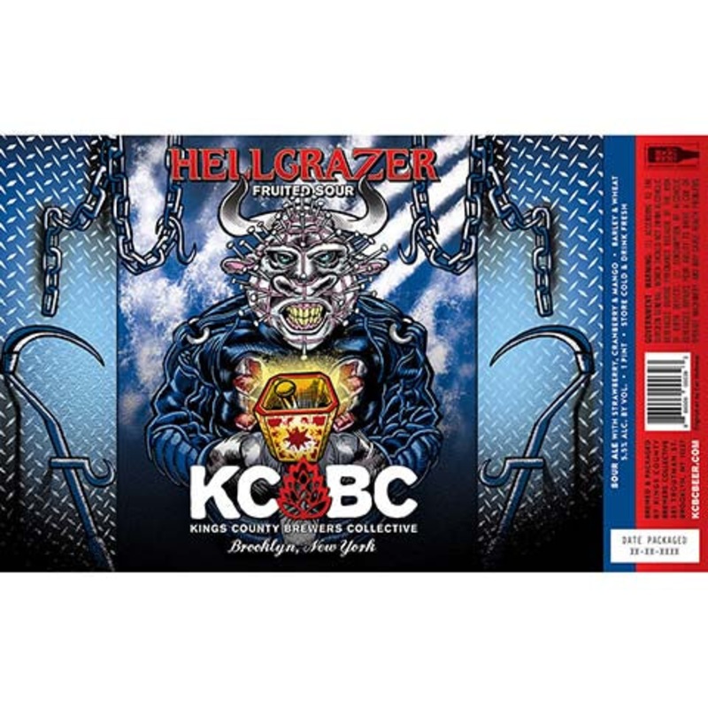 Kings County Brewers Collective Hellgrazer Fruited Sour 16OZ SINGLE CAN