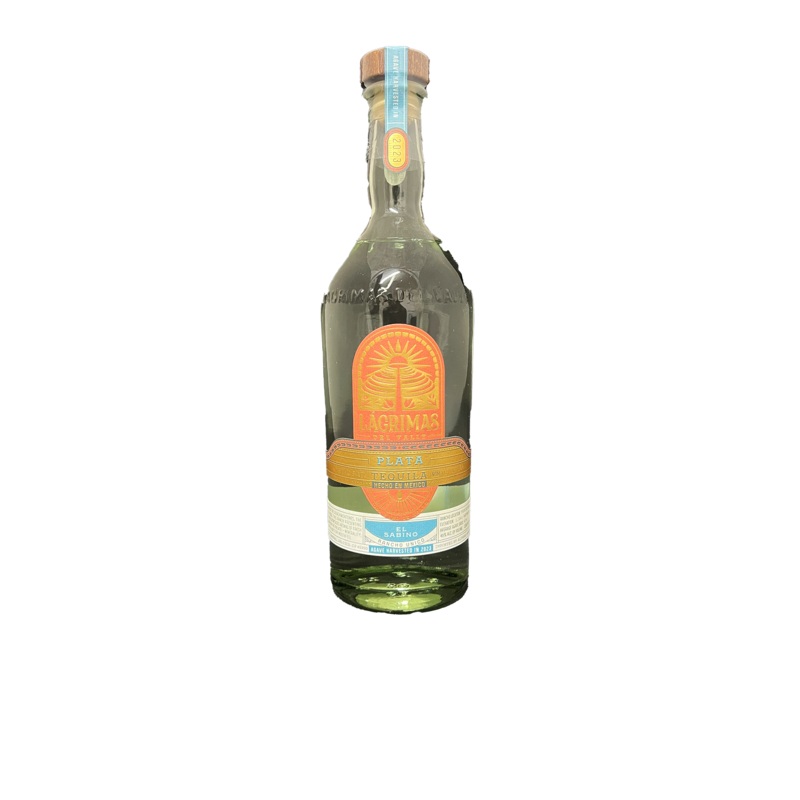 Lagrimas El Sabino Plata Tequila 750ML