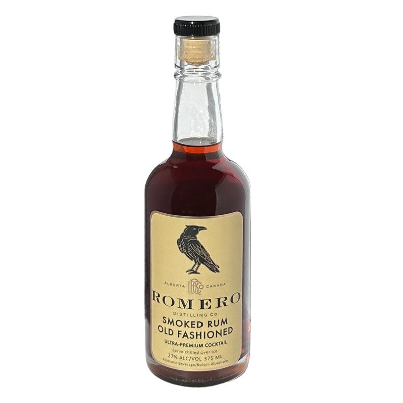 ROMERO SMOKED RUM OLD FASHIONED 375ML @ Airdrie [1045909] 375 ml