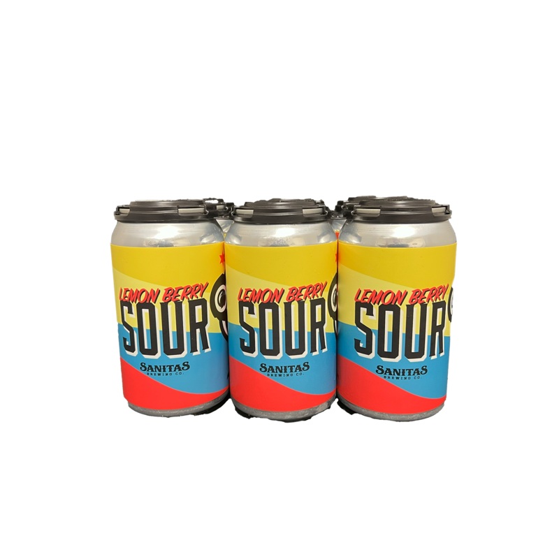 Sanitas Lemon Berry Sour 6 Pack Cans