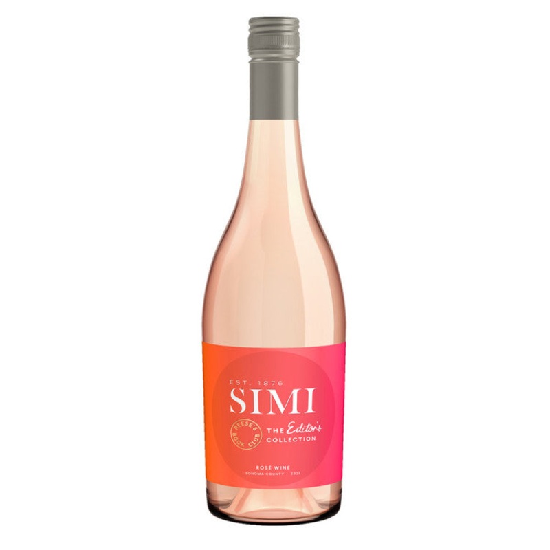 SIMI ROSE WINE THE EDITOR’S COLLECTION REESE’S BOOK CLUB SONOMA COUNTY 2021 750ML 750ML