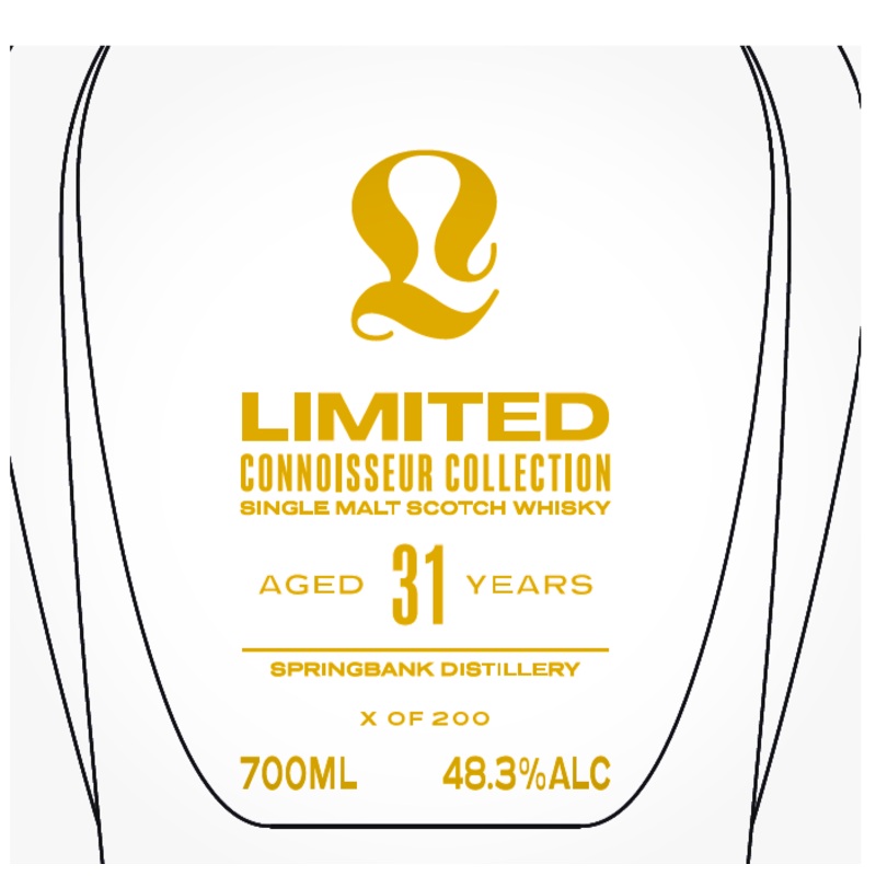 Springbank 31 Year Old Limited Connoisseur Collection Single Malt Scotch Whisky