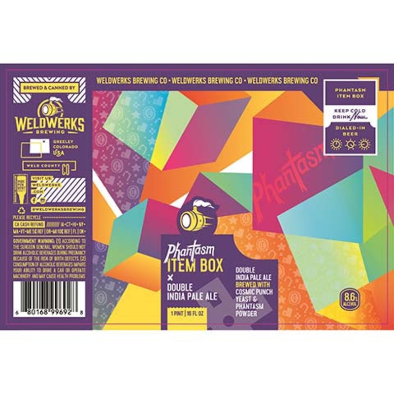 Weldwerks Phantasm Item Box DIPA 16OZ SINGLE CAN