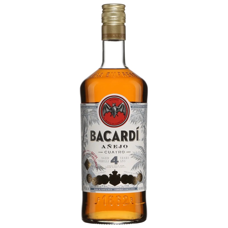 BACARDI ANEJO CUATRO 4YR RUM 750ML @ Red Deer [1004613] 750 ml