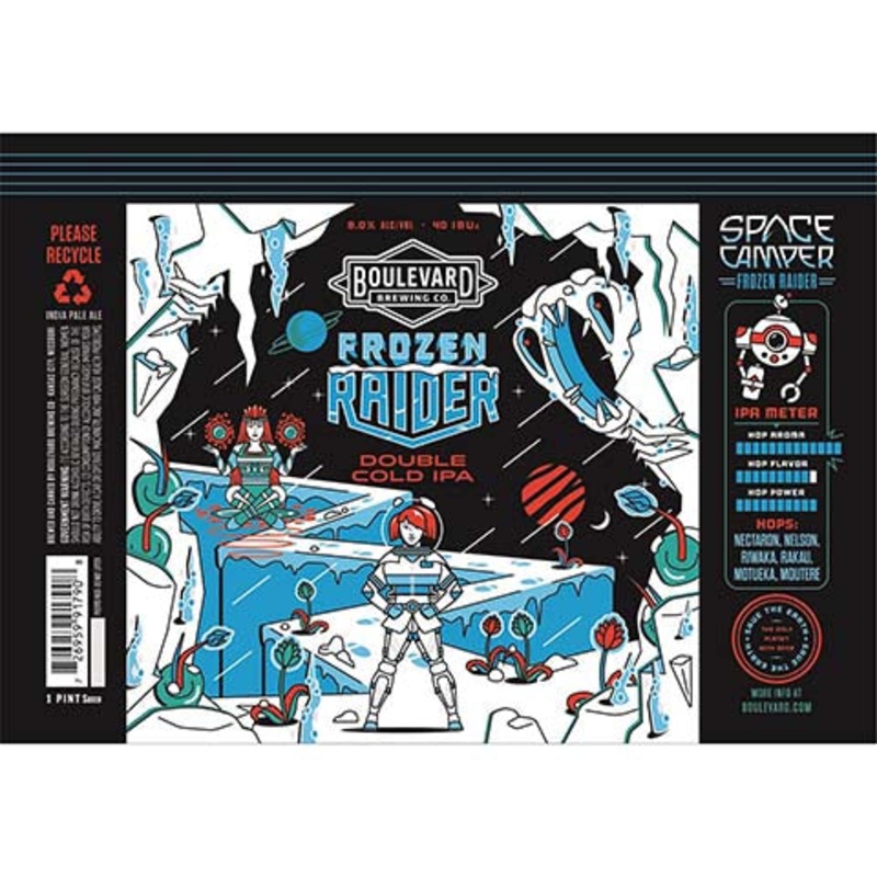 Boulevard Frozen Raider Double Cold IPA 16OZ SINGLE CAN
