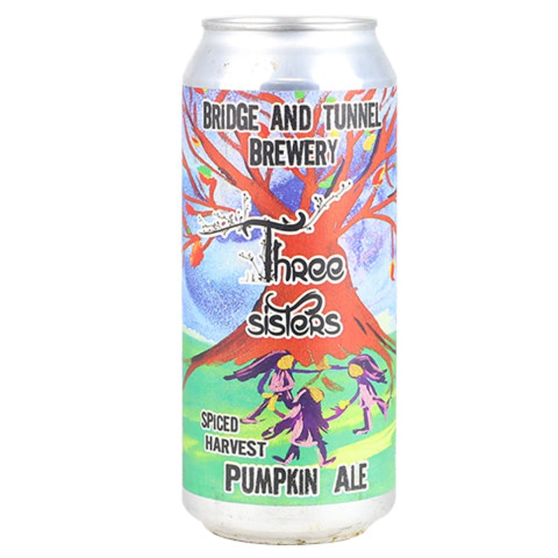 Bridge And Tunnel Three Sisters Pumpkin Ale 16OZ SINGLE CAN