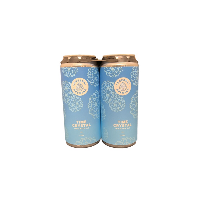 Cerebral Time Crystal IPA 4 Pack Cans