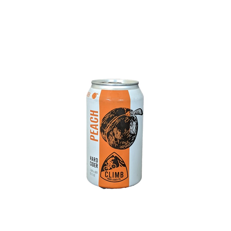 Climb Peach Cider 6 Pack Cans