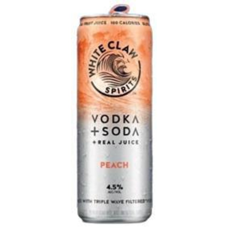 Cocktail White Claw 4pk Vodka+Soda+Peach