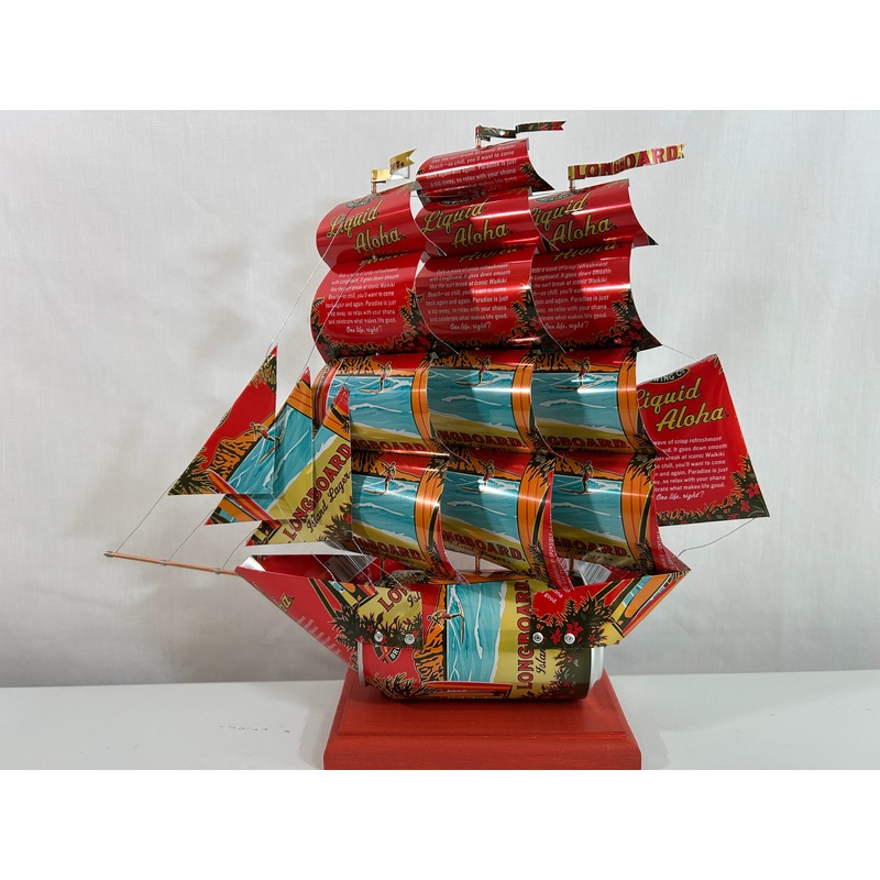 Kona Brewing Co Big Wave Longboard Beer Can Ship