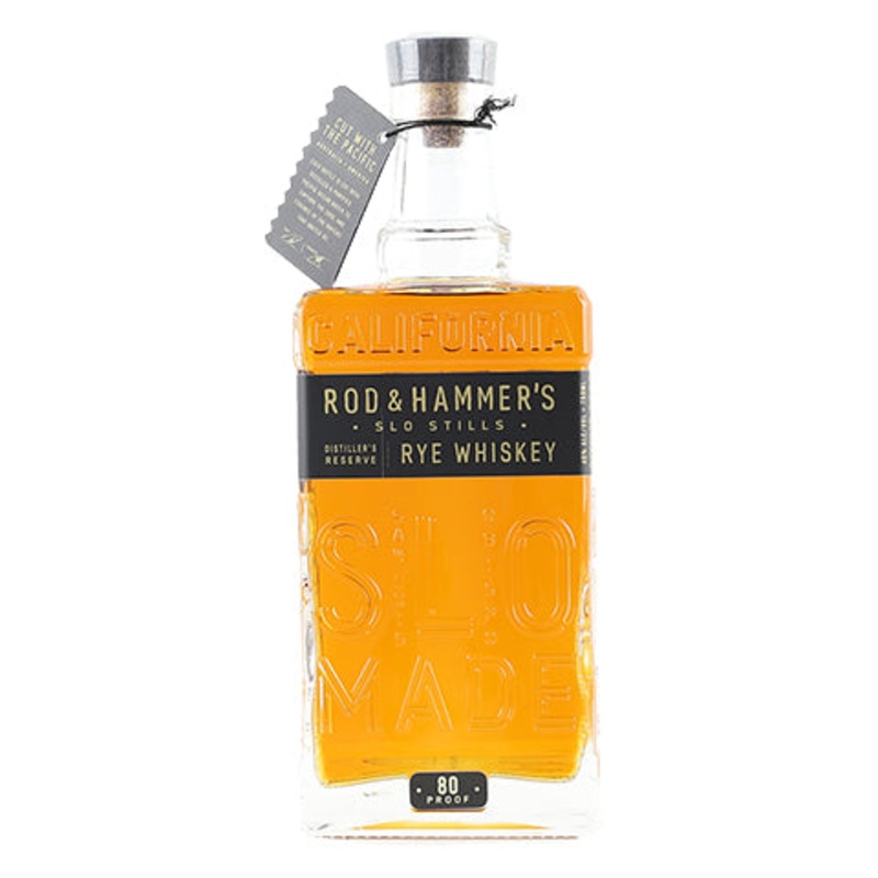 Rod & Hammer’s SLO Stills Distiller’s Reserve Rye 750ML BTL