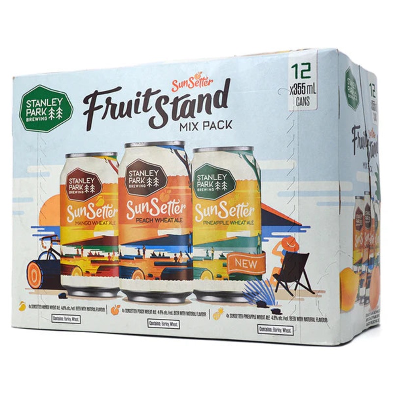 STANLEY PARK SUNSETTER FRUIT STAND 355ML 12PK CAN @ MacTaggart Ridge [1032490] 4260 ml