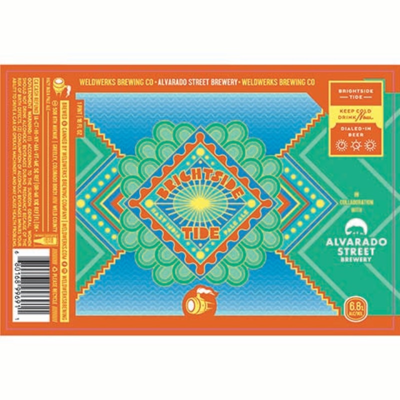 Weldwerks Brightside Tide Hazy IPA 16OZ SINGLE CAN