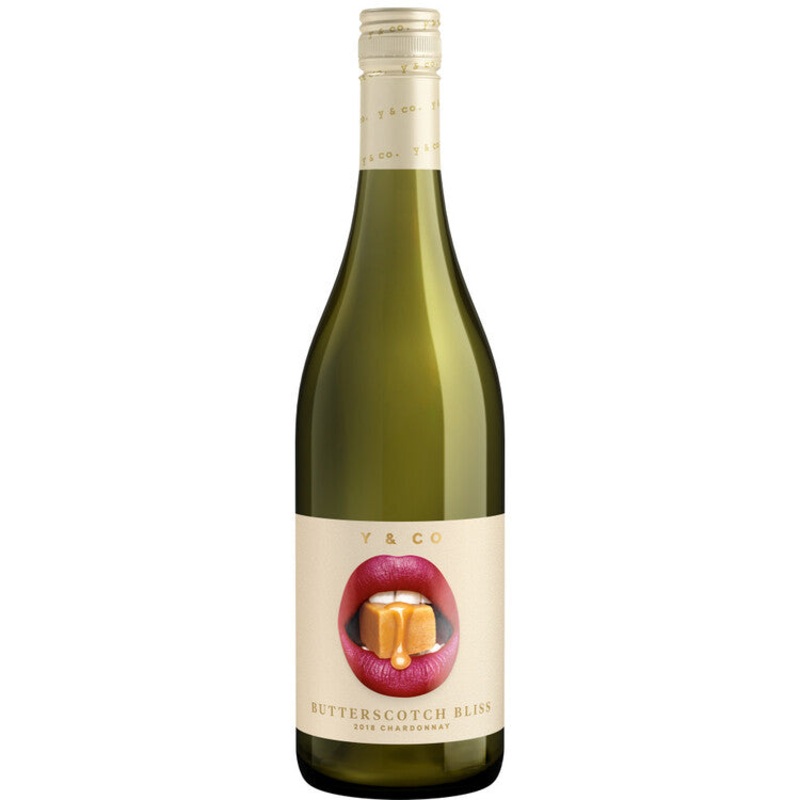 Y & CO CHARDONNAY BUTTERSCOTCH BLISS CALIFORNIA 750ML 750ML