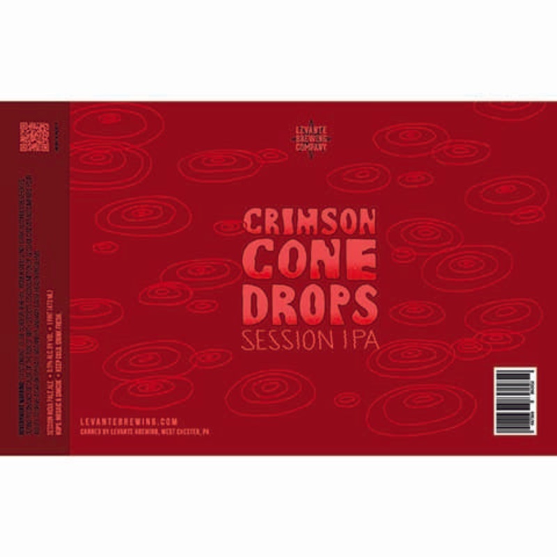 Levante Crimson Cone Drops Session IPA 16OZ SINGLE CAN