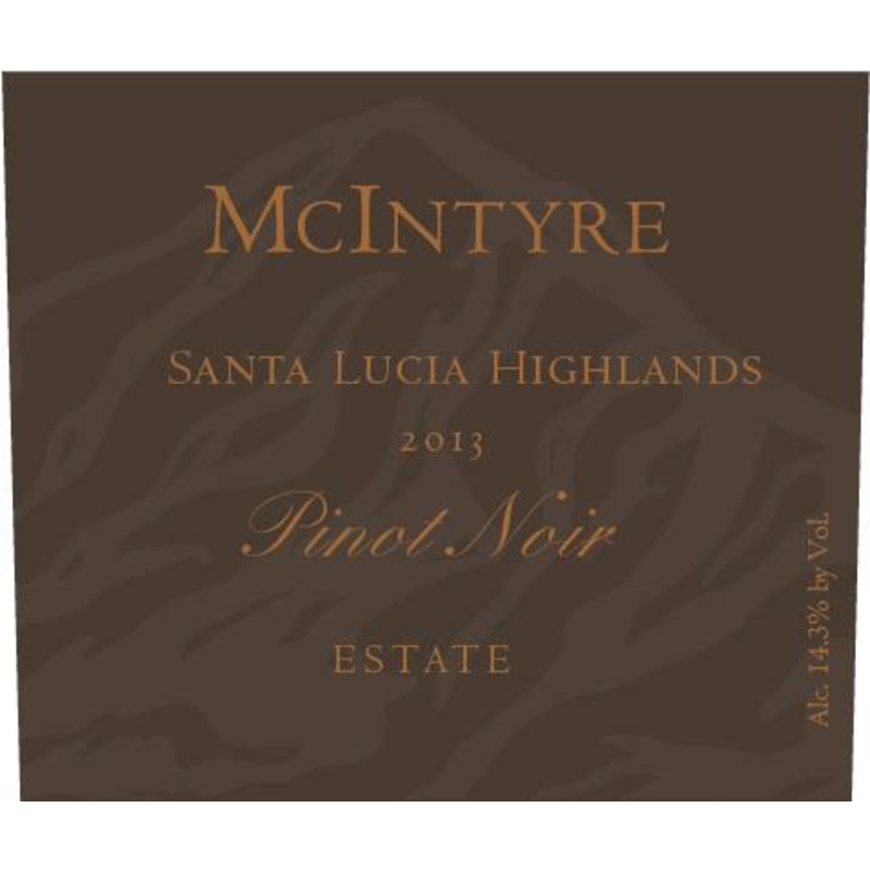 MCINTYRE PINOT NOIR ESTATE 2018 750 mL