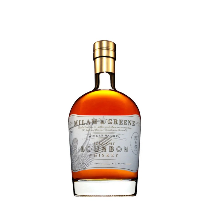 Milam & Greene Single Barrel Straight Bourbon Whiskey 86PF 750mL