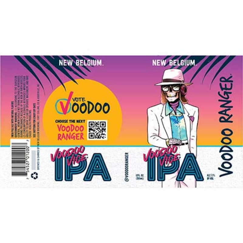 New Belgium Voodoo Ranger Voodoo Vice IPA 12OZ SINGLE CAN